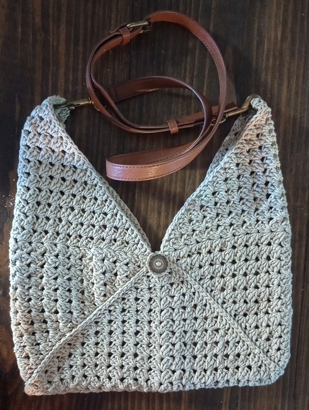 Crochet Shoulder/ Crossbody Bag